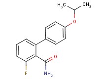 3-fluoro-4'-isopropoxybiphenyl-2-carboxamide