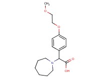 azepan-1-yl[4-(2-methoxyethoxy)phenyl]acetic acid