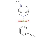 (1R*,5R*)-6-methyl-3-[(3-methylphenyl)sulfonyl]-3,6-diazabicyclo[3.2.2]nonane