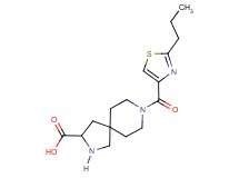 8-[(2-propyl-1,3-thiazol-4-yl)carbonyl]-2,8-diazaspiro[4.5]decane-3-carboxylic acid