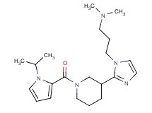 3-(2-{1-[(1-isopropyl-1H-pyrrol-2-yl)carbonyl]-3-piperidinyl}-1H-imidazol-1-yl)-N,N-dimethyl-1-propanamine