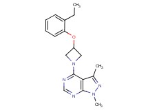 4-[3-(2-ethylphenoxy)azetidin-1-yl]-1,3-dimethyl-1H-pyrazolo[3,4-d]pyrimidine