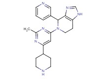 5-(2-methyl-6-piperidin-4-ylpyrimidin-4-yl)-4-pyridin-3-yl-4,5,6,7-tetrahydro-1H-imidazo[4,5-c]pyridine