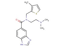 N-[2-(dimethylamino)ethyl]-N-[(3-methyl-2-thienyl)methyl]-1H-benzimidazole-5-carboxamide