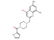 6,8-dimethyl-2-{[4-(1H-pyrrol-2-ylcarbonyl)piperazin-1-yl]methyl}quinolin-4-ol