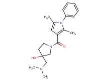 3-[(dimethylamino)methyl]-1-[(2,5-dimethyl-1-phenyl-1H-pyrrol-3-yl)carbonyl]pyrrolidin-3-ol