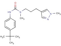 N'-(4-tert-butylphenyl)-N-methyl-N-[3-(1-methyl-1H-pyrazol-4-yl)propyl]urea