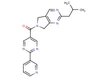 2-isobutyl-6-[(2-pyridin-3-ylpyrimidin-5-yl)carbonyl]-6,7-dihydro-5H-pyrrolo[3,4-d]pyrimidine