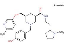 (3R,5S)-1-(4-hydroxybenzyl)-5-{[(6-methyl-3-pyridinyl)oxy]methyl}-N-[2-(1-methyl-2-pyrrolidinyl)ethyl]-3-piperidinecarboxamide