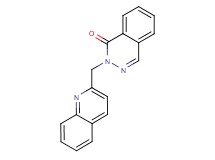 2-(quinolin-2-ylmethyl)phthalazin-1(2H)-one