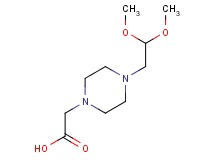 [4-(2,2-dimethoxyethyl)piperazin-1-yl]acetic acid