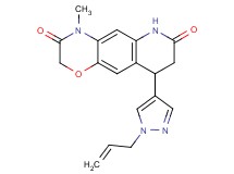 9-(1-allyl-1H-pyrazol-4-yl)-4-methyl-8,9-dihydro-2H-[1,4]oxazino[2,3-g]quinoline-3,7(4H,6H)-dione