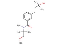 3-(3-hydroxy-3-methylbutyl)-N-(2-methoxy-1,1-dimethylethyl)-N-methylbenzamide
