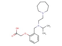 (2-{[(2-azepan-1-ylethyl)(isopropyl)amino]methyl}phenoxy)acetic acid