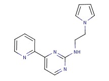 4-(2-pyridinyl)-N-[2-(1H-pyrrol-1-yl)ethyl]-2-pyrimidinamine