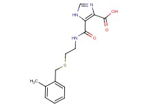 5-[({2-[(2-methylbenzyl)thio]ethyl}amino)carbonyl]-1H-imidazole-4-carboxylic acid