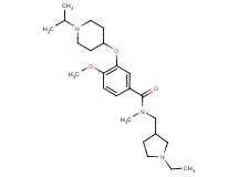 N-[(1-ethyl-3-pyrrolidinyl)methyl]-3-[(1-isopropyl-4-piperidinyl)oxy]-4-methoxy-N-methylbenzamide