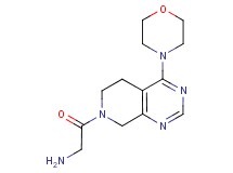 2-(4-morpholin-4-yl-5,8-dihydropyrido[3,4-d]pyrimidin-7(6H)-yl)-2-oxoethanamine