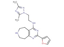 N-[2-(3,5-dimethyl-1H-1,2,4-triazol-1-yl)ethyl]-2-(2-furyl)-6,7,8,9-tetrahydro-5H-pyrimido[4,5-d]azepin-4-amine