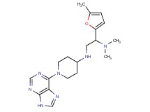 N~1~,N~1~-dimethyl-1-(5-methyl-2-furyl)-N~2~-[1-(9H-purin-6-yl)piperidin-4-yl]ethane-1,2-diamine