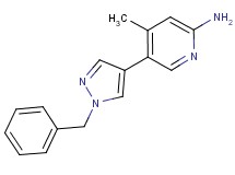 5-(1-benzyl-1H-pyrazol-4-yl)-4-methylpyridin-2-amine
