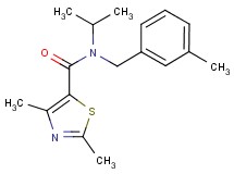 N-isopropyl-2,4-dimethyl-N-(3-methylbenzyl)-1,3-thiazole-5-carboxamide