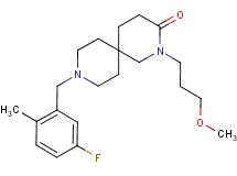 9-(5-fluoro-2-methylbenzyl)-2-(3-methoxypropyl)-2,9-diazaspiro[5.5]undecan-3-one