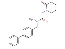 N-(biphenyl-4-ylmethyl)-N-methyl-2-(2-oxopiperidin-1-yl)acetamide