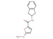 N-(2,3-dihydro-1H-inden-2-yl)-5-methoxy-2-furamide