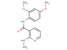 N-(2,4-dimethoxyphenyl)-2-(methylamino)nicotinamide