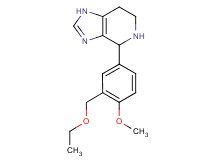4-[3-(ethoxymethyl)-4-methoxyphenyl]-4,5,6,7-tetrahydro-1H-imidazo[4,5-c]pyridine