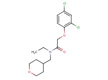 2-(2,4-dichlorophenoxy)-N-ethyl-N-(tetrahydro-2H-pyran-4-ylmethyl)acetamide