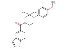 4-(1-benzofuran-5-ylcarbonyl)-1-(4-methoxyphenyl)-2,2-dimethylpiperazine
