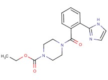 ethyl 4-[2-(1H-imidazol-2-yl)benzoyl]piperazine-1-carboxylate