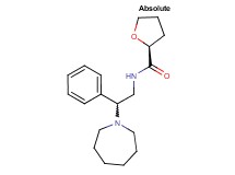 (2S)-N-[2-(1-azepanyl)-2-phenylethyl]tetrahydro-2-furancarboxamide trifluoroacetate