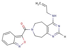 N-allyl-7-(2,1-benzisoxazol-3-ylcarbonyl)-6,7,8,9-tetrahydro-5H-pyrimido[4,5-d]azepin-4-amine