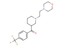 [1-(2-morpholin-4-ylethyl)piperidin-3-yl][4-(trifluoromethyl)phenyl]methanone