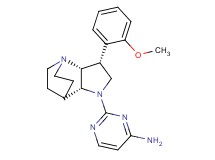 2-[(3R*,3aR*,7aR*)-3-(2-methoxyphenyl)hexahydro-4,7-ethanopyrrolo[3,2-b]pyridin-1(2H)-yl]pyrimidin-4-amine