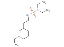 N,N-diethyl-N'-[2-(1-ethylpiperidin-3-yl)ethyl]sulfamide