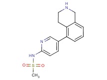N-[5-(1,2,3,4-tetrahydroisoquinolin-5-yl)pyridin-2-yl]methanesulfonamide