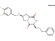 (3S,7S,8aS)-3-[(benzyloxy)methyl]-7-[(3,4-difluorobenzyl)amino]hexahydropyrrolo[1,2-a]pyrazine-1,4-dione