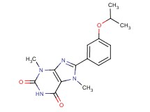8-(3-isopropoxyphenyl)-3,7-dimethyl-3,7-dihydro-1H-purine-2,6-dione