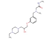 N~2~-{3-[3-(4-ethylpiperazin-1-yl)-2-hydroxypropoxy]benzyl}-N~1~,N~2~-dimethylglycinamide