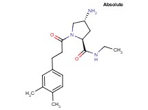 (2S,4R)-4-amino-1-[3-(3,4-dimethylphenyl)propanoyl]-N-ethylpyrrolidine-2-carboxamide