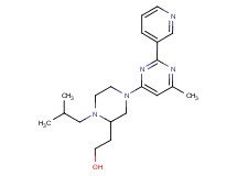 2-[1-isobutyl-4-(6-methyl-2-pyridin-3-ylpyrimidin-4-yl)piperazin-2-yl]ethanol