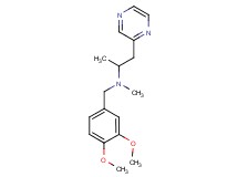 (3,4-dimethoxybenzyl)methyl(1-methyl-2-pyrazin-2-ylethyl)amine