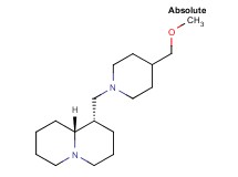 (1S,9aR)-1-{[4-(methoxymethyl)-1-piperidinyl]methyl}octahydro-2H-quinolizine
