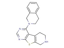 4-(3,4-dihydro-2(1H)-isoquinolinyl)-5,6,7,8-tetrahydropyrido[4',3':4,5]thieno[2,3-d]pyrimidine dihydrochloride
