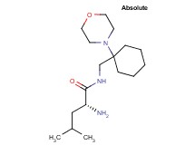 N~1~-[(1-morpholin-4-ylcyclohexyl)methyl]-D-leucinamide