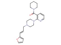 1-[(2E)-3-(2-furyl)prop-2-en-1-yl]-4-[3-(piperidin-1-ylcarbonyl)pyridin-2-yl]piperazine